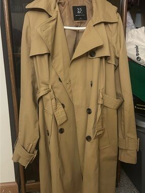 New York & Company Tan Trench Coat